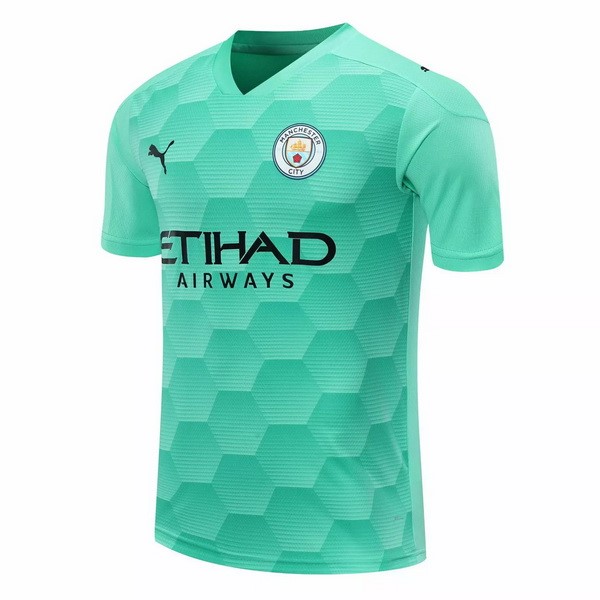 Camiseta Manchester City 2ª Kit Portero 2020 2021 Verde